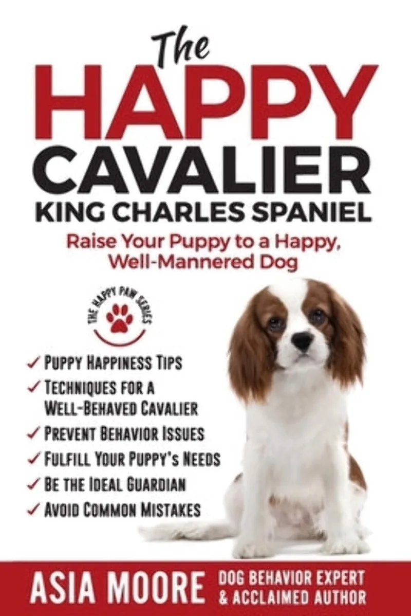 Coperta cărții The Happy Cavalier King Charles Spaniel