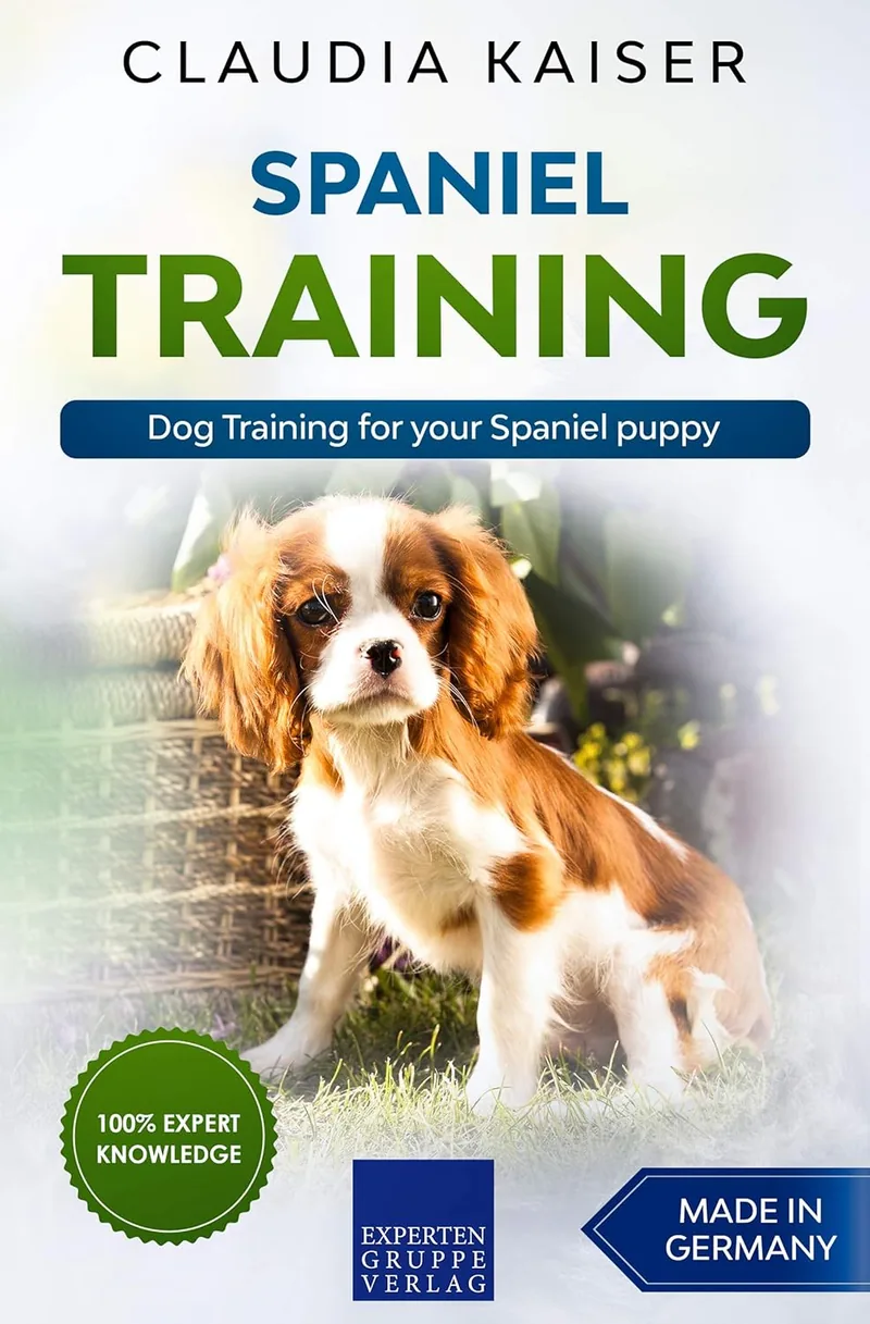 Coperta cărții Spaniel Training: Dog Training for your Spaniel puppy