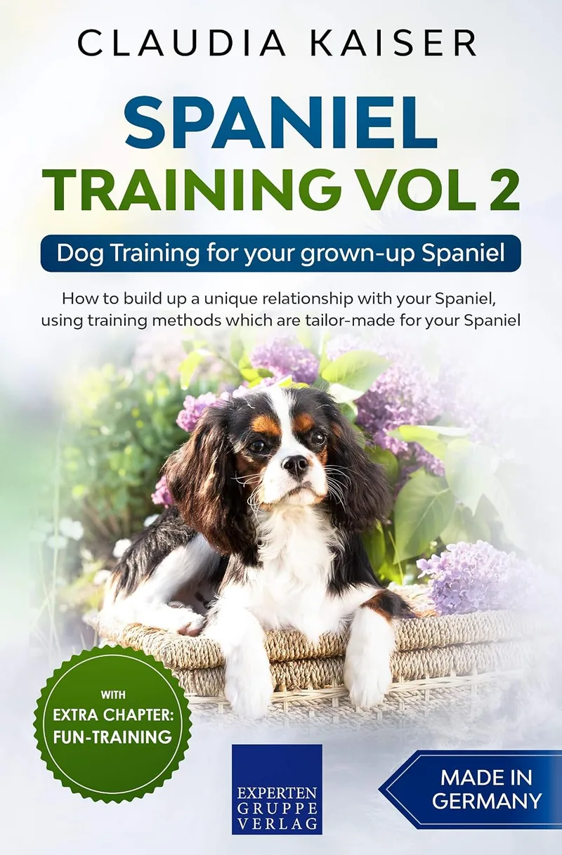 Coperta cărții Spaniel Training Vol 2: Dog Training for your grown-up Spaniel